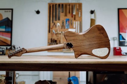 INDIANA CLASSIC IN SEA FOAM GREEN (BUILT - TO - ORDER) - westvalleyguitars