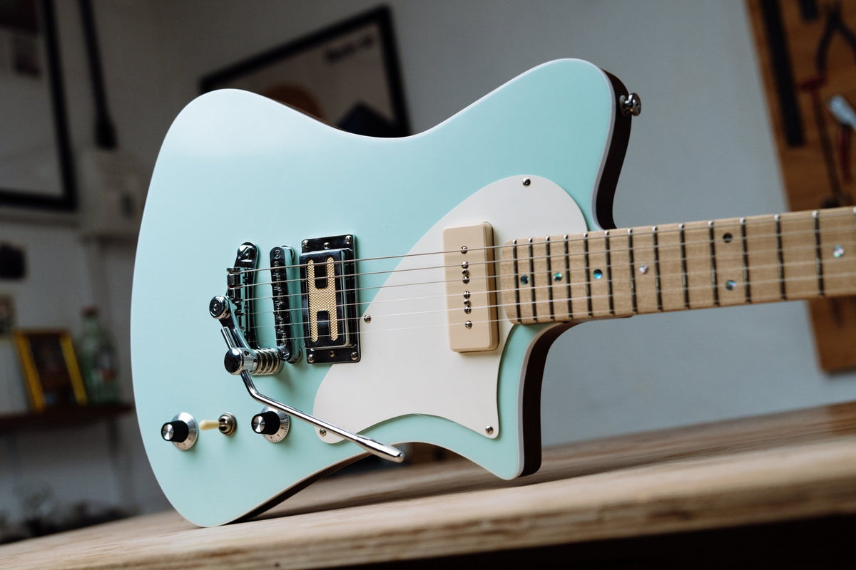 INDIANA CLASSIC SURF GREEN (READY TO SHIP) - westvalleyguitars